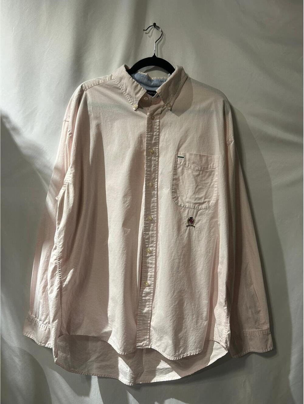 Tommy Hilfiger Light Pink Button Up XL
